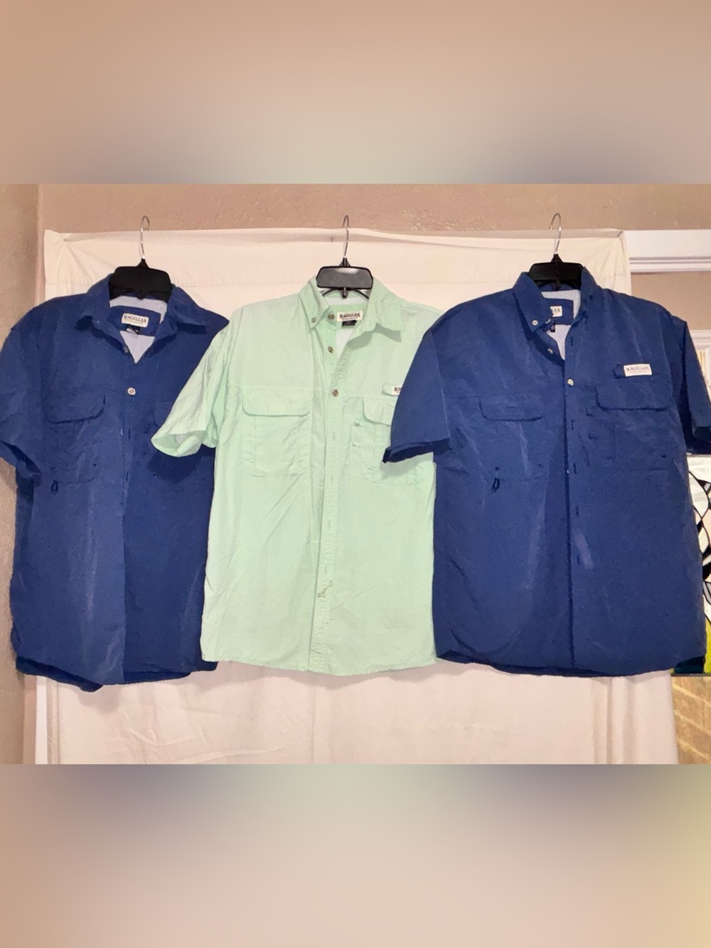 3 Magellan Outdoors Short-Sleeve Button-Down Shirt Size Youth XL